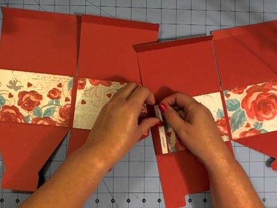 How to Assemble Heart Box from Box It Up Cricut Cartridge
