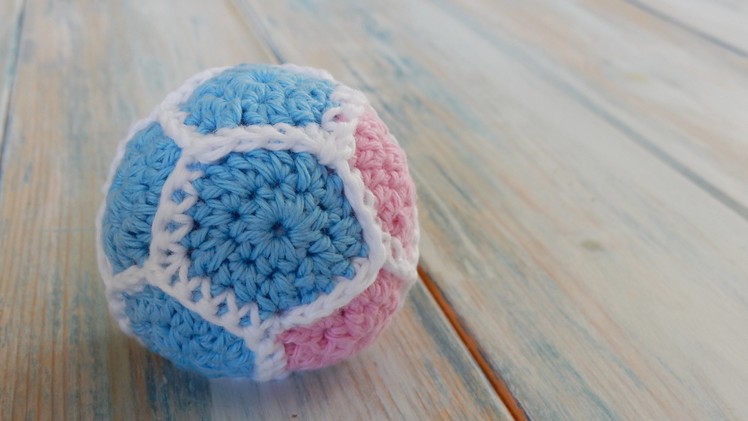 How to Crochet a Ball. Mini Pentagon