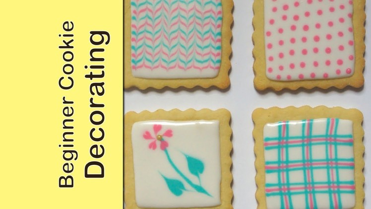 How to decorate cookies with royal icing - the basics