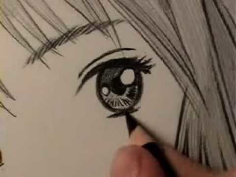 How to Draw a Manga Eye, Line by Line