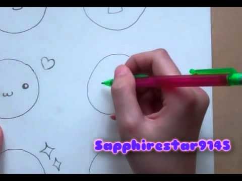 how to draw chibi expressions