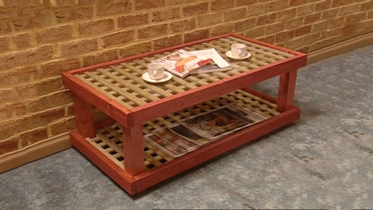 How to Make a Coffee Table