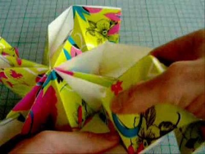 How to make a Paper Christmas Star aka Origami Spiked Pentakis Dodecahedron or SPD