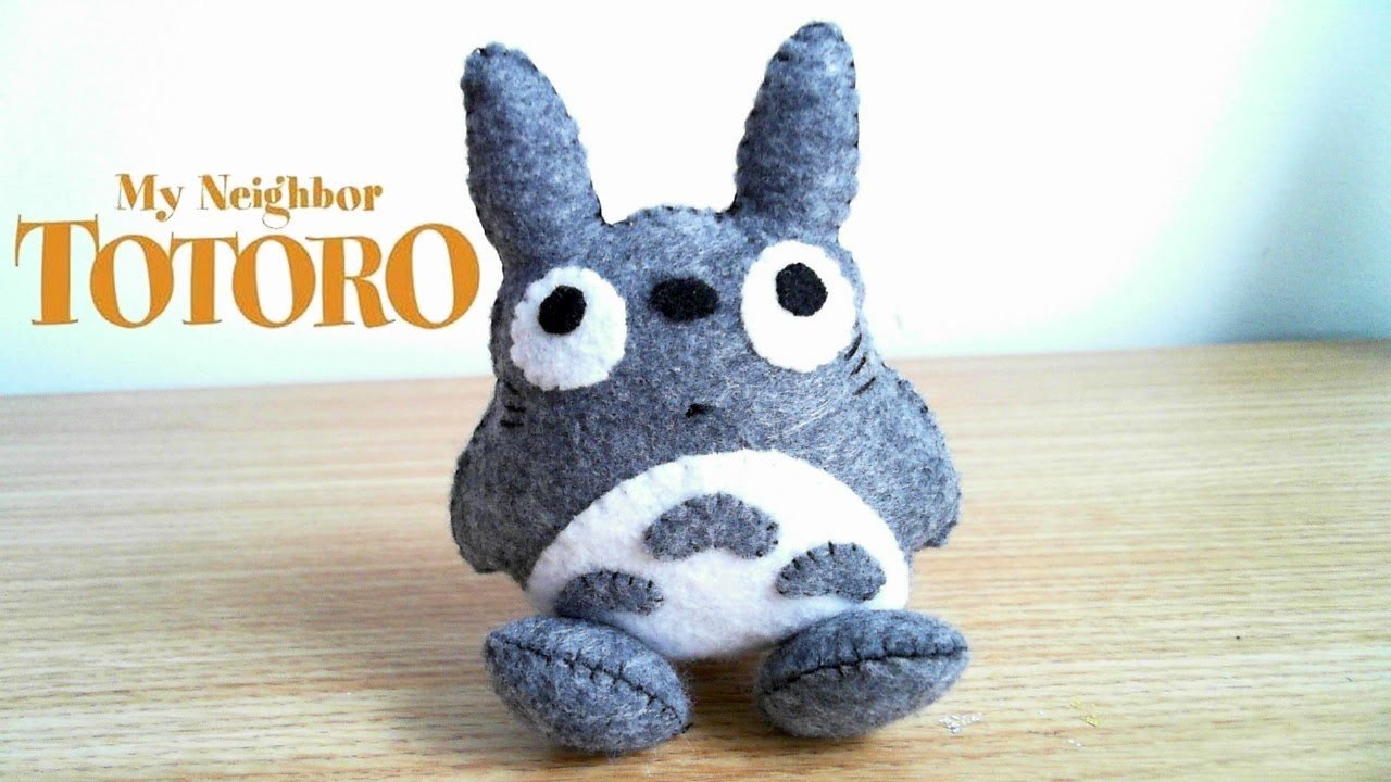 How to Make a Totoro Plushie tutorial