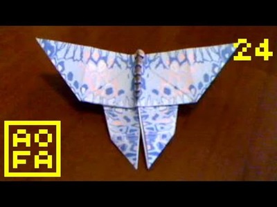 How to make an Origami Butterfly . for all (24)