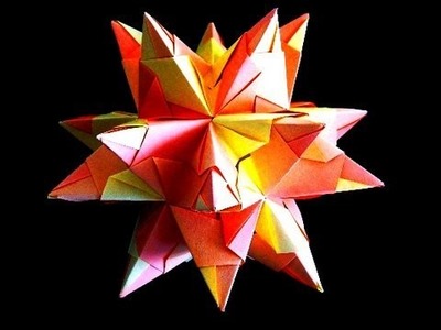 How to make an Origami Great Stellated Dodecahedron