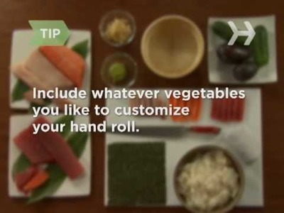 How to Make Hand Roll Sushi