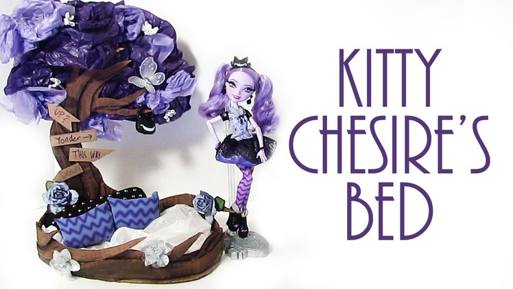 How to make Kitty Cheshire's Bed [EVER AFTER HIGH]