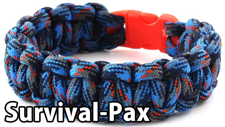 How To: Single-Color Cobra Weave Paracord Bracelet with Buckle