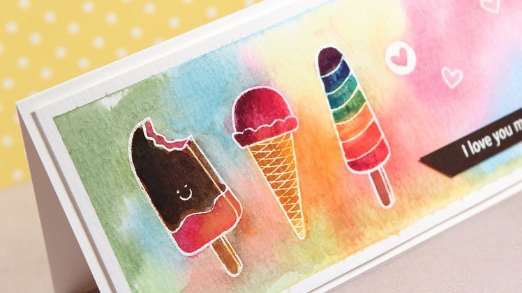 I Love You More Than Ice Cream — Make a Card Monday #259