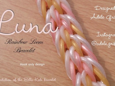 Luna Rainbow Loom Bracelet - Hook Only
