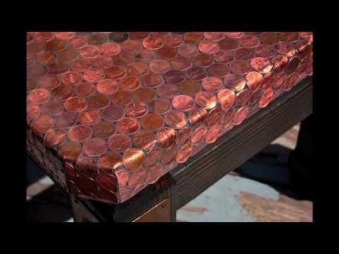 Making a Penny Covered Table
