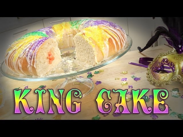 Mardi Gras King Cake | Just Add Sugar