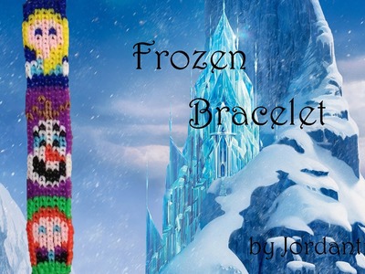 New Disney Frozen Bracelet Pattern - Alpha Loom. Rainbow Loom - Elsa Anna Olaf