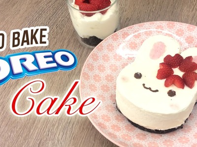 NO-BAKE Bunny Oreo Cheesecake!! The Perfect Summer Dessert