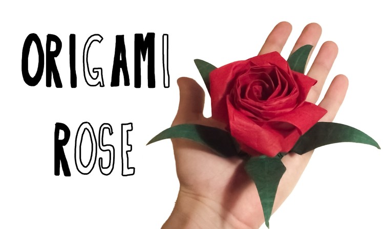 Origami Pentagonal Rose (Riccardo Foschi) - Inspired by Naomiki Sato's and Kawasaky's Rose