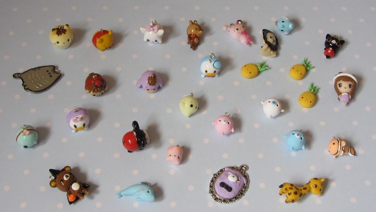 Polymer Clay Charm Update #19 - Tsumtsums, Sentimental Circus and More!