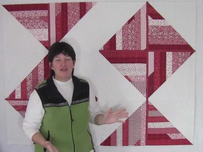 Red & White Jelly Roll Quilt - Quilt As You Go {reimagined}