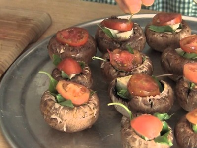 Stuffed Mushrooms Recipe Secrets, Healthy Cooking by Celina the Food Smarty