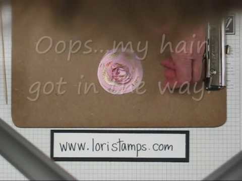 Synthetic Fabric Flowers by Lori.wmv