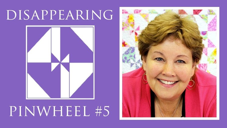 The Disappearing Pinwheel 5 TWIST Quilt: Easy Quilting Tutorial with Jenny Doan of Missouri Star