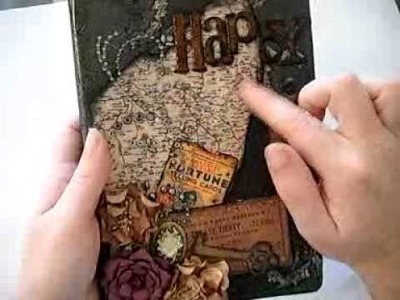 Vintage Style Altered Journal