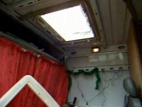 14. Make, build, construct, and DIY your motorhome. Fitting of the Midi Heki Rooflight
