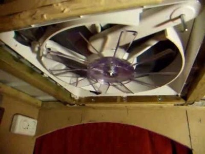 16. Campervan self build DIY conversion. Fitting Fiamma Turbovent, and making roof panels
