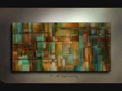 ART Abstract, Contemporary painting,M.Lang