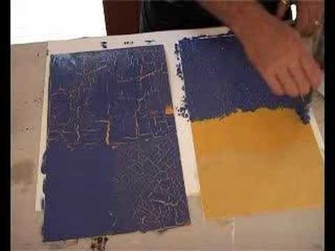 Art Techniques with Matisse Derivan - Cracking