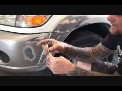 Automobile Collision Repair-How To Repair Your Plastic Bumper Cover. Part 1