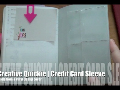 Creative Quickie | Easy DIY Credit Card Holder