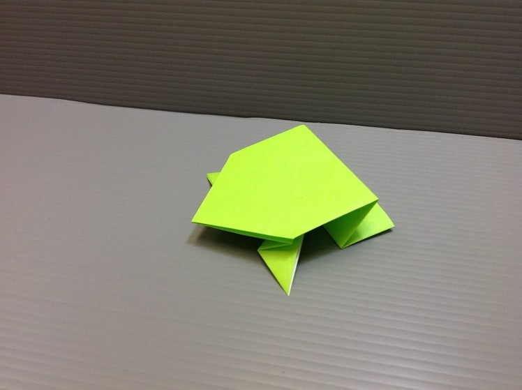 Daily Origami: 004 - Jumping Frog 02