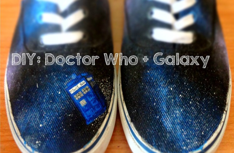 DIY: Doctor Who_ galaxy shoes