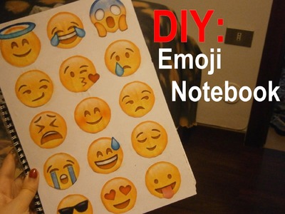 DIY: Emoji Notebook | HeyChiara