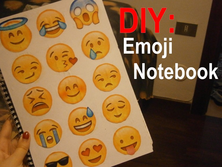 DIY: Emoji Notebook | HeyChiara