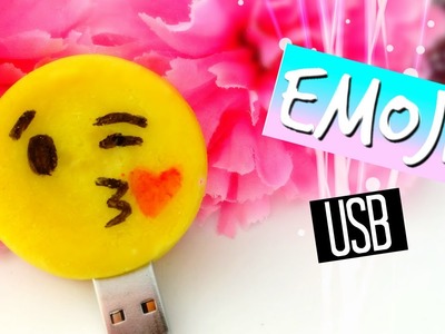 DIY EMOJI USB (no bake!) | Back to School Supplies | Spirited Gal