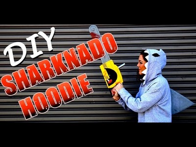 DIY Fashion | Sharknado Hoodie Costume