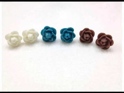DIY: Flower Earrings