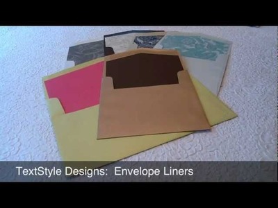 DIY Wedding Invitation Envelope Liners
