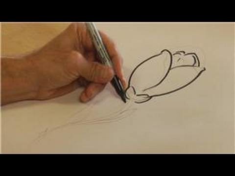Drawing & Illustration Tips : How to Draw a Tulip