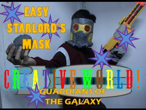 Easy D.I.Y. STARLORD'S MASK! - Creative World!
