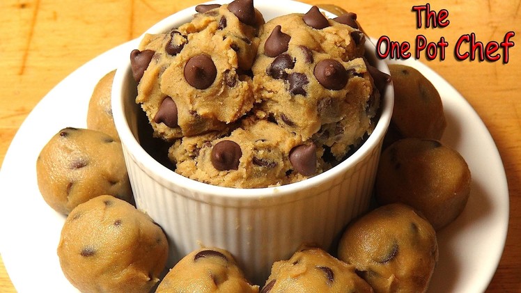 Edible Chocolate Chip Cookie Dough - RECIPE