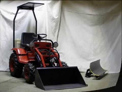 Electric tractor-building the tractor