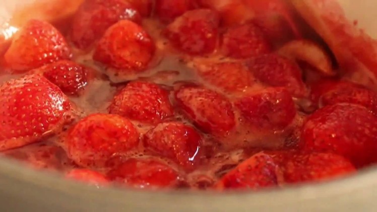 Food Wishes Recipes - Strawberry Sauce Recipe - Fresh Strawberry Sauce - Ice Cream and Cheesecake Sauce