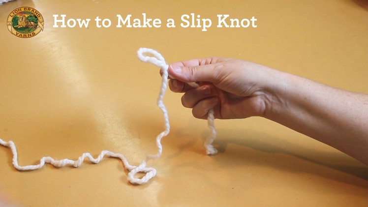 Getting Started: How to Make a Slip Knot