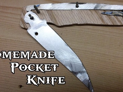 Homemade Folding Pocket Knife