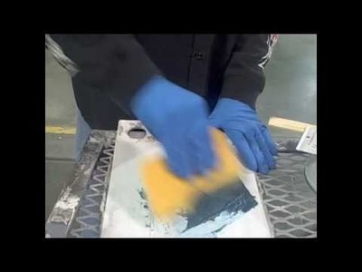 How To Apply Fiberglass Filler to a Welded Area