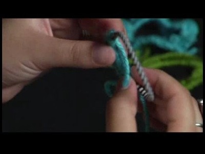 How to Crochet a Scrunchie : Crocheting over a Hair Band: Hair Scrunchie Pattern