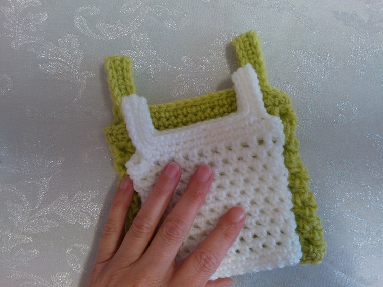 How to crochet my petite baby string vest tutorial part 2 easy magical pattern adults sizes included
